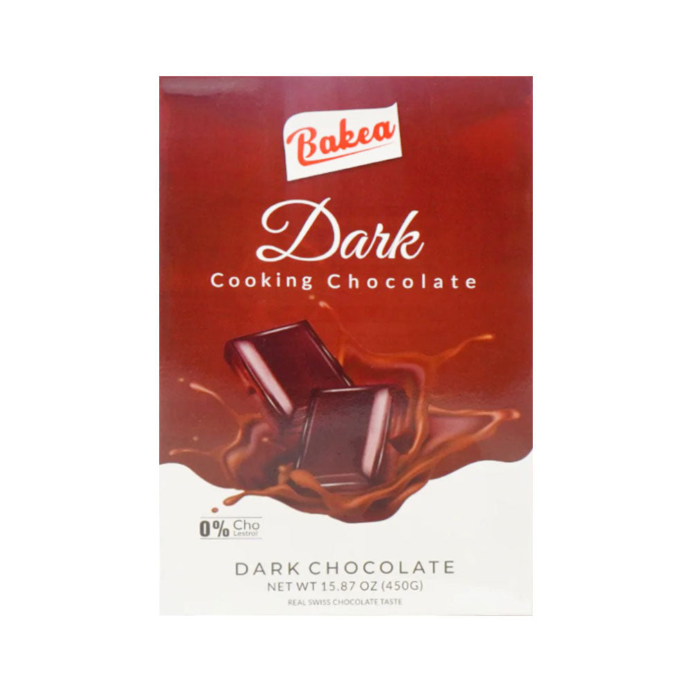 BAKEA COOKING CHOCOLATE DARK 450 GM