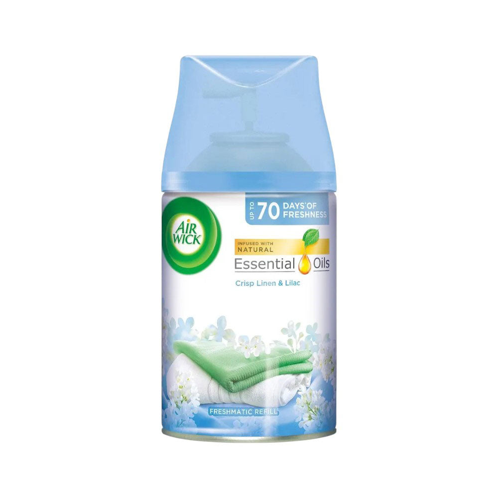 AIR WICK AIR FRESHNER CRISP LINEN & LILAC 250 ML