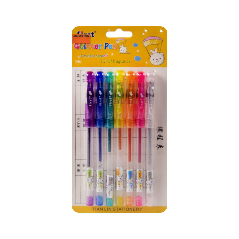 FIRST GLITTER PEN 7 PCS
