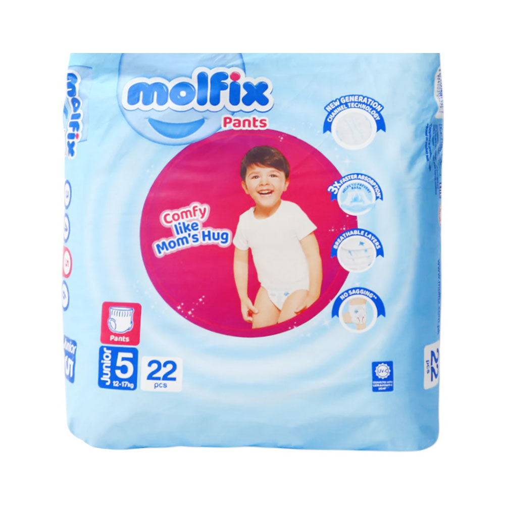 MOLFIX PANTS JUNIOR TWIN 22 PCS