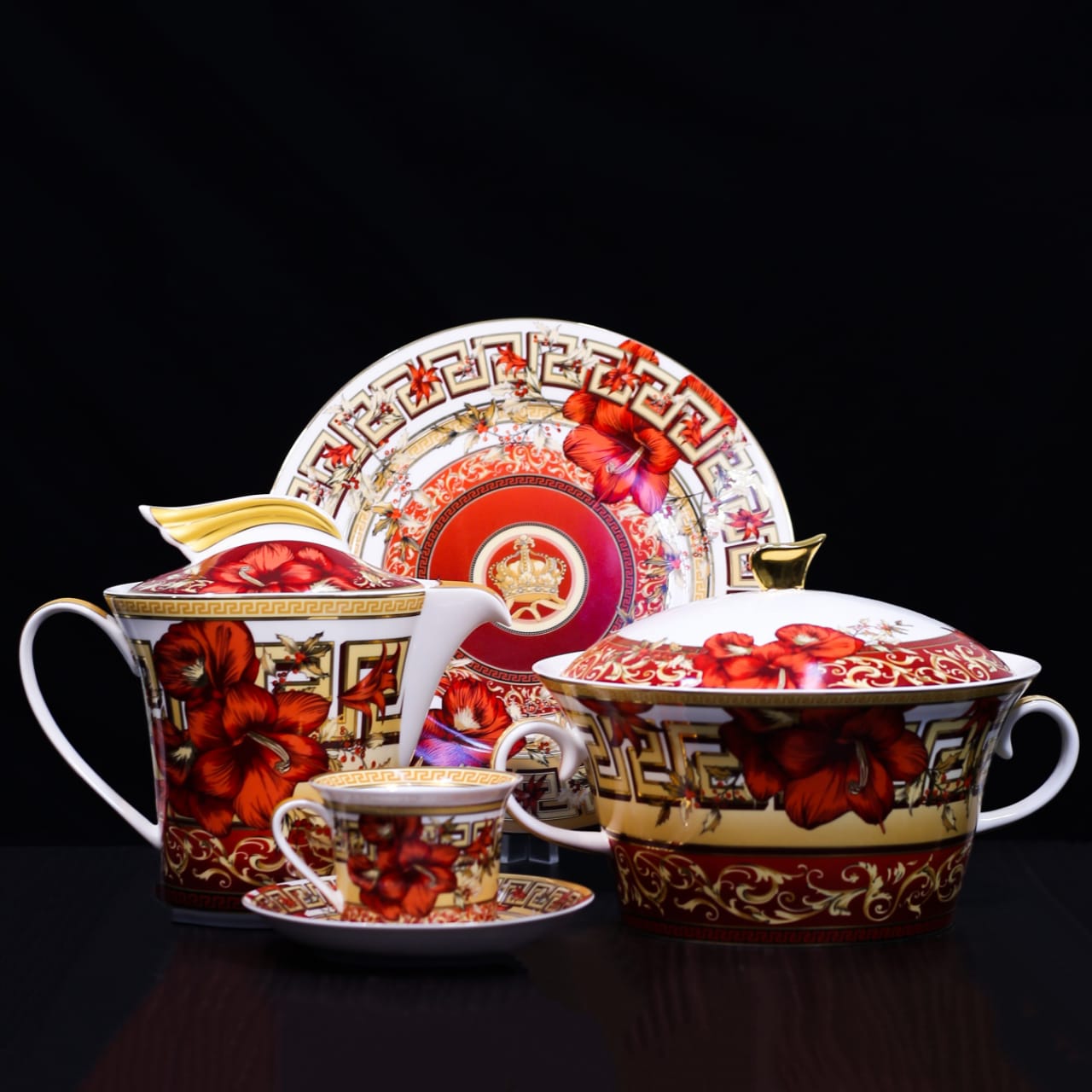 DINNER SET ROYAL BISTRO 85PC 85-209