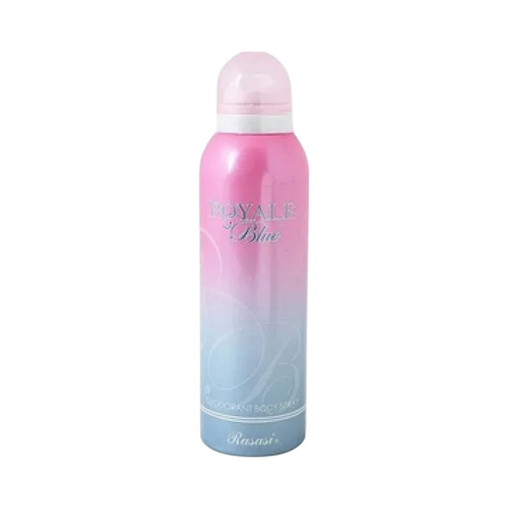 RASASI DEODORANT ROYALE BLUE PLUS PINK WOMEN 200 ML