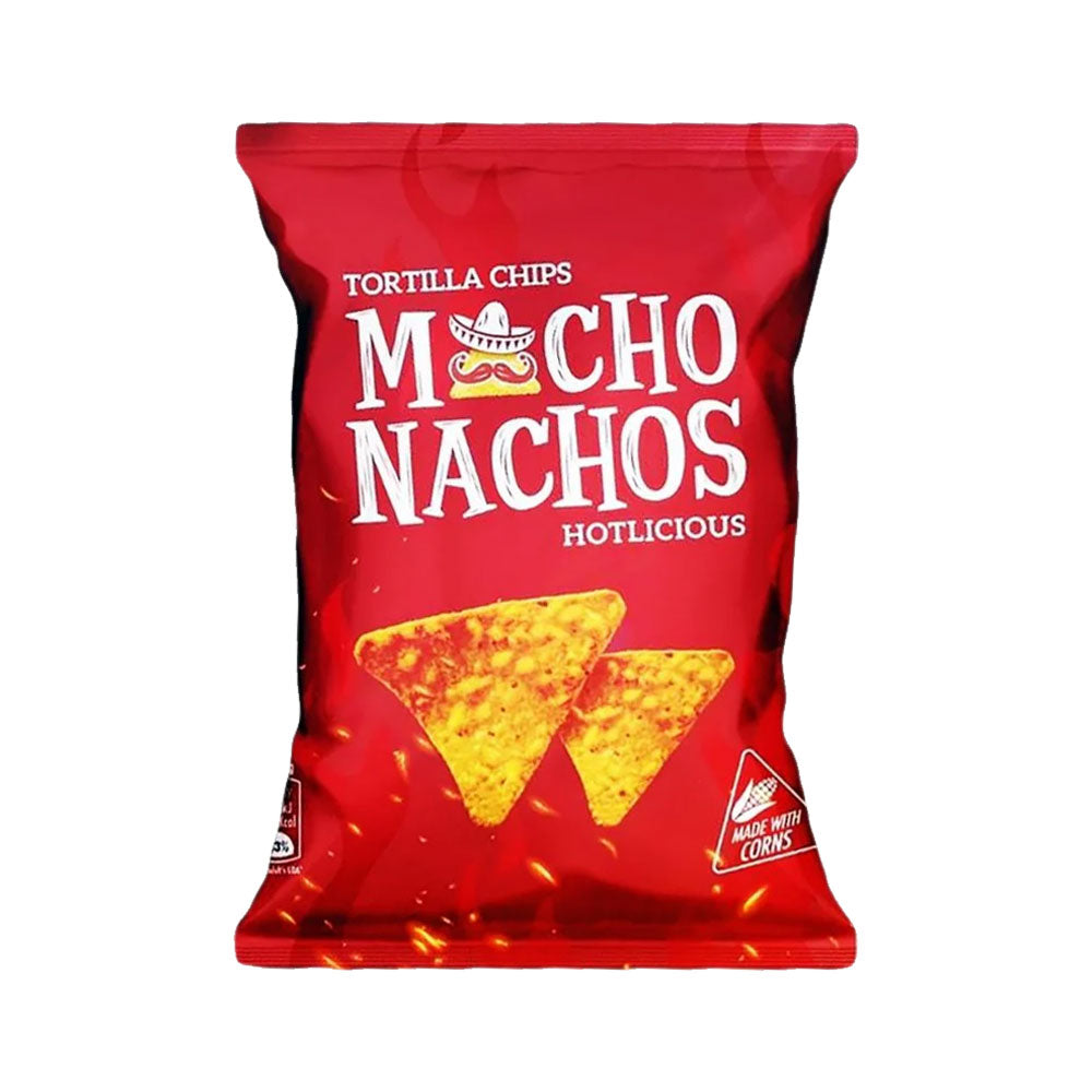 MACHOS TORTILLA CHIPS HOT 38 GM