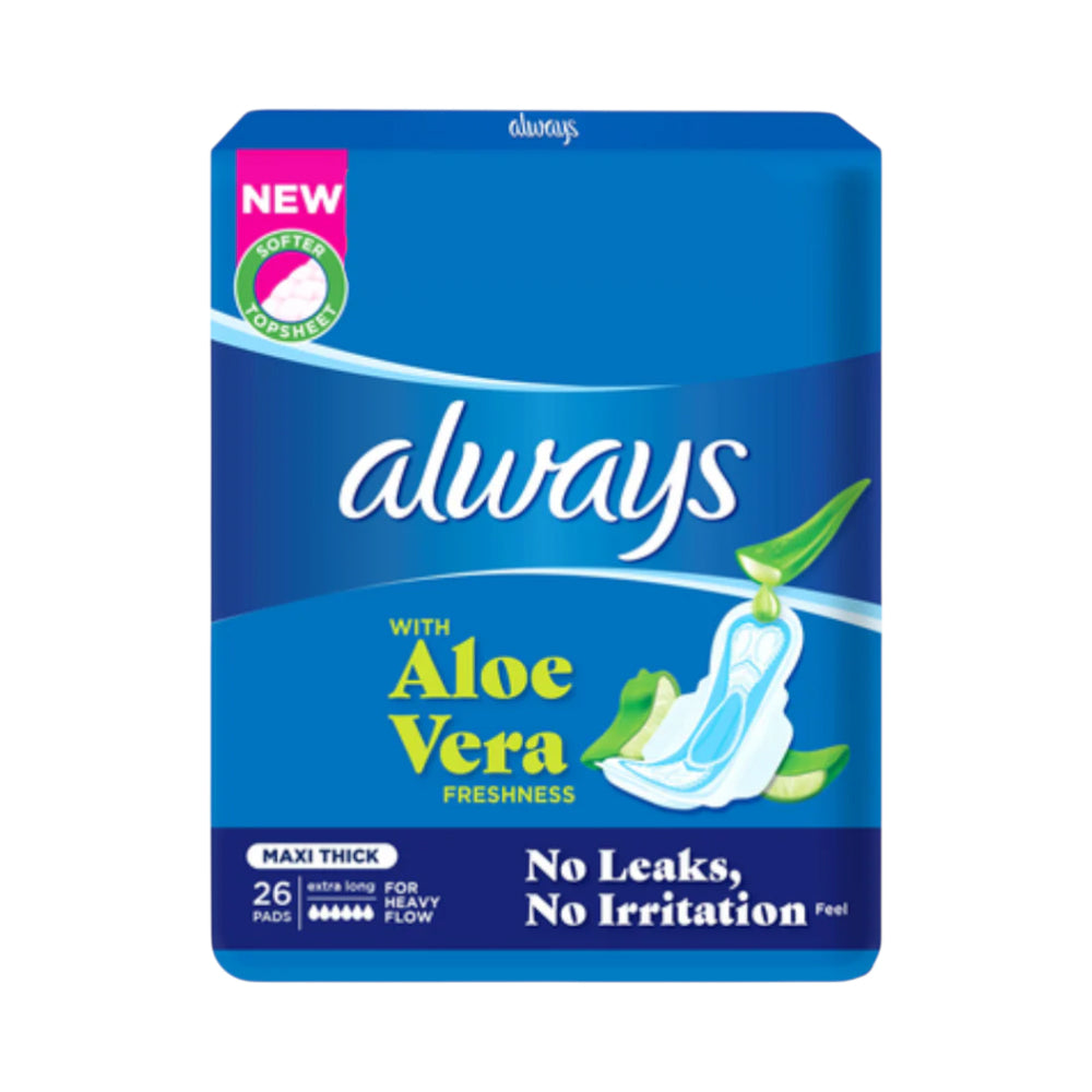ALWAYS MAXI THICK EXTRA LONG 26PADS
