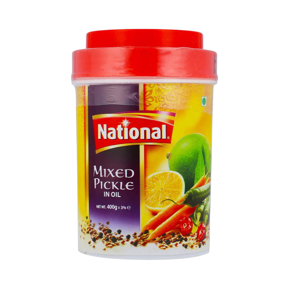 NATIONAL MIXED PICKLE JAR 370 GM