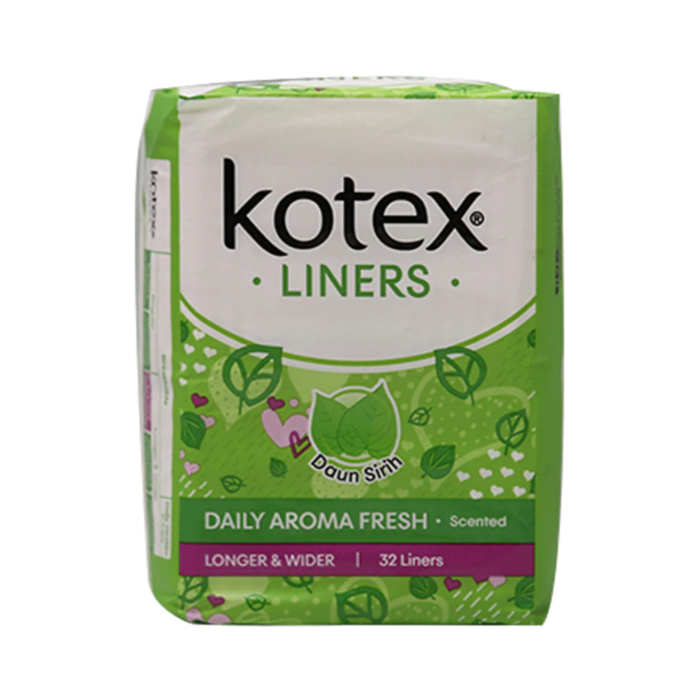 KOTEX SANITARY PADS DAILY AROMA FRESH SCENTED 32PC
