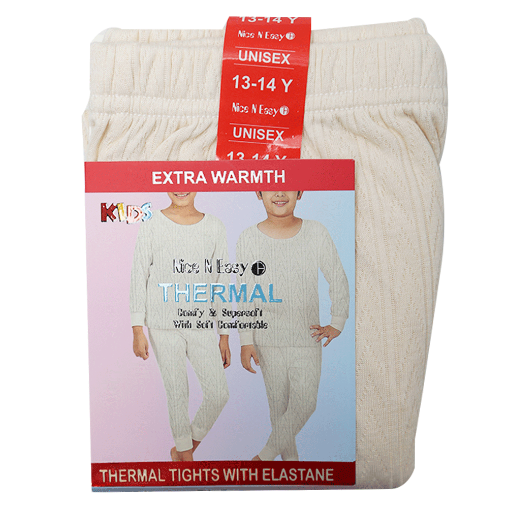 GIRLS THERMAL PAJAMA SELF DESIGN MW-20 13-14 YEAR