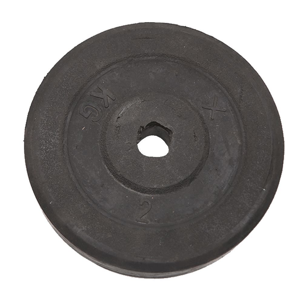 RUB CTD WEIGHT PLATE 2 KG