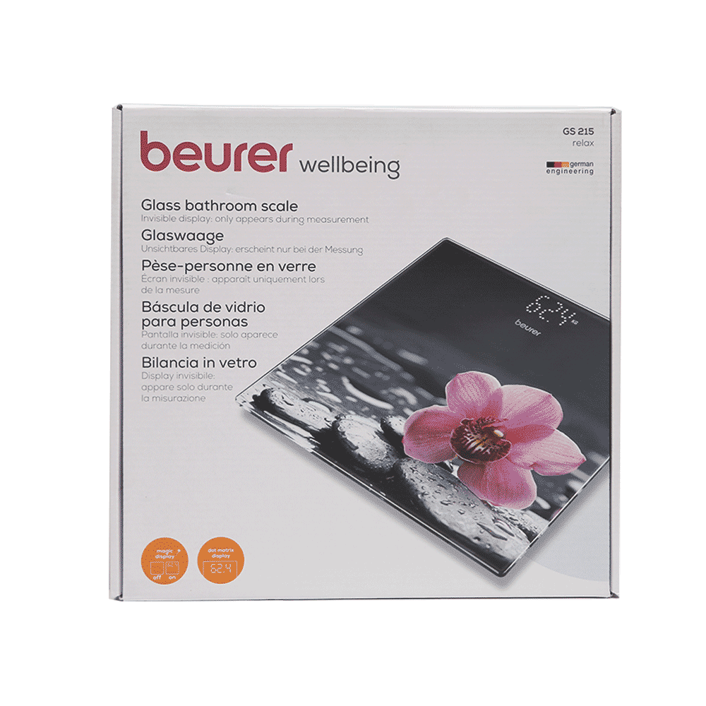 BEURER BATHROOM SCALE GS215