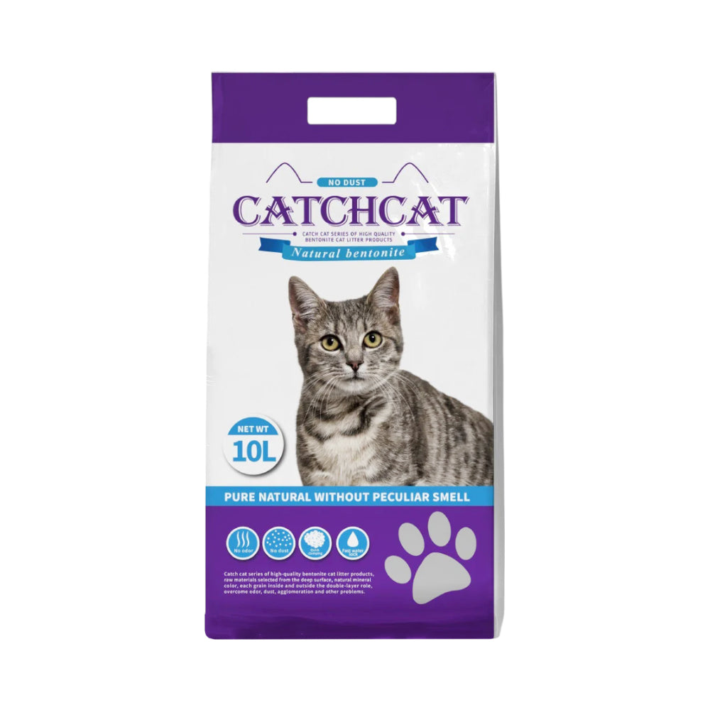 CATCHCAT BANTONITE CAT LITTER LAVENDER 10 LTR