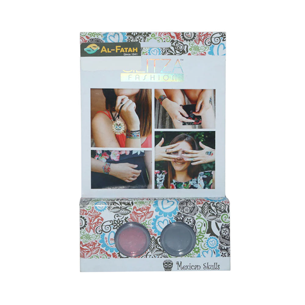 Glitza Fashion Mexican Skulls Set 7818
