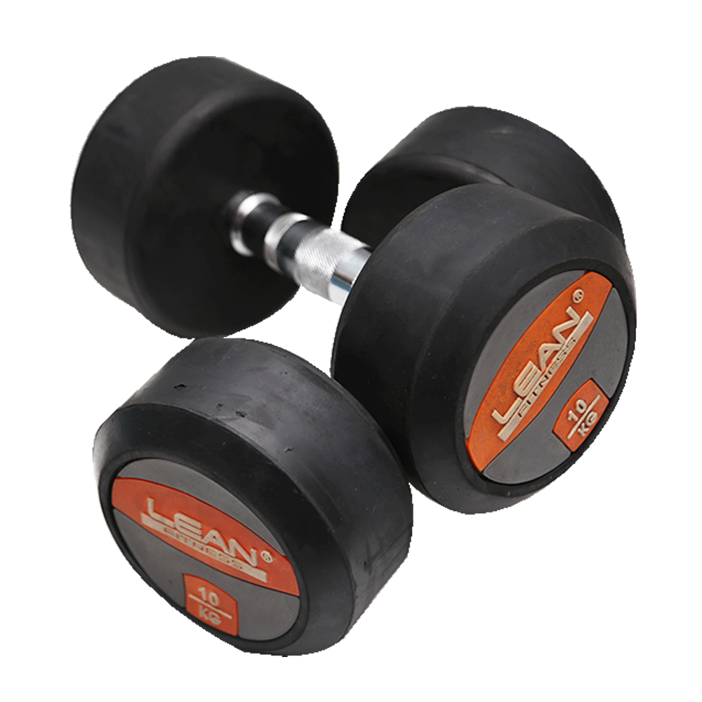 LATEX COATED DUMBELL PAIR 10 KG