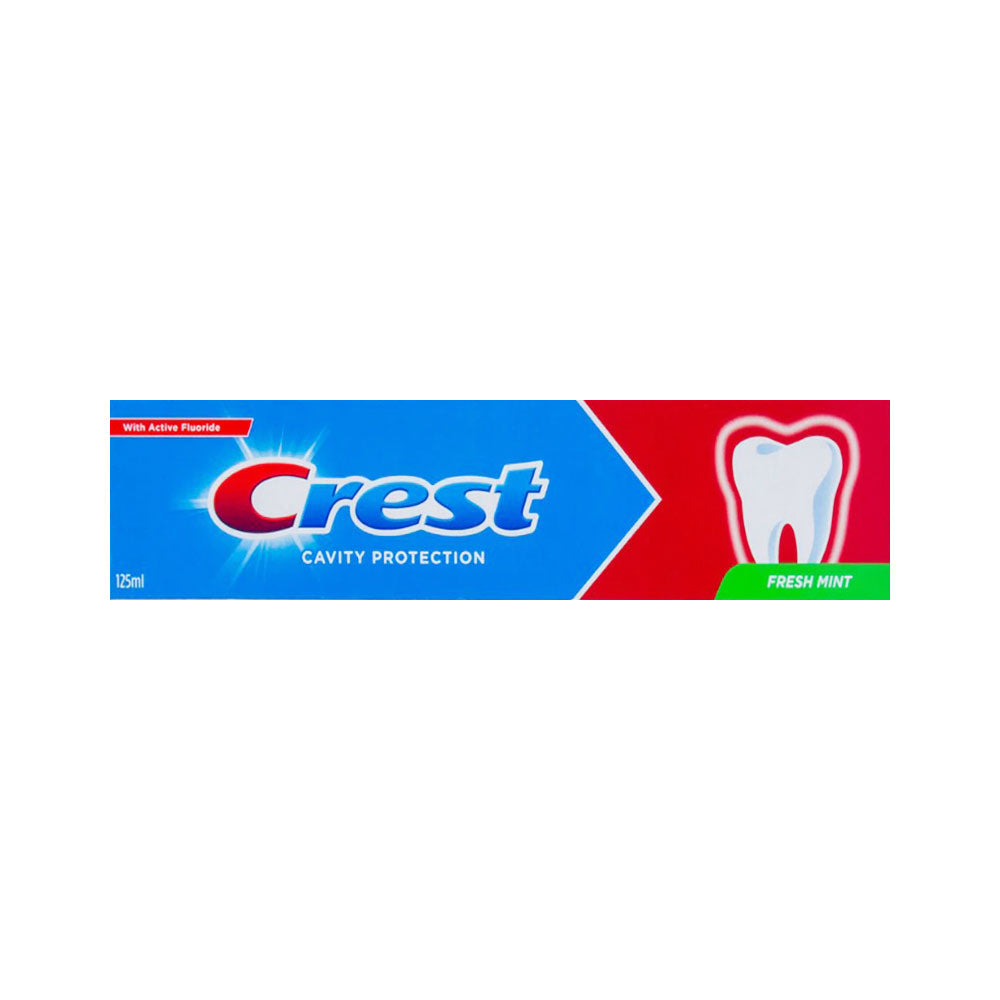 CREST TOOTH PASTE CAVITY PROTECTION FRESH MINT 125 ML