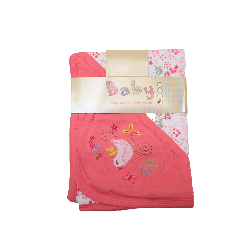 BABY WRAPPING SHAWL HOODED SUMMER-21 1047