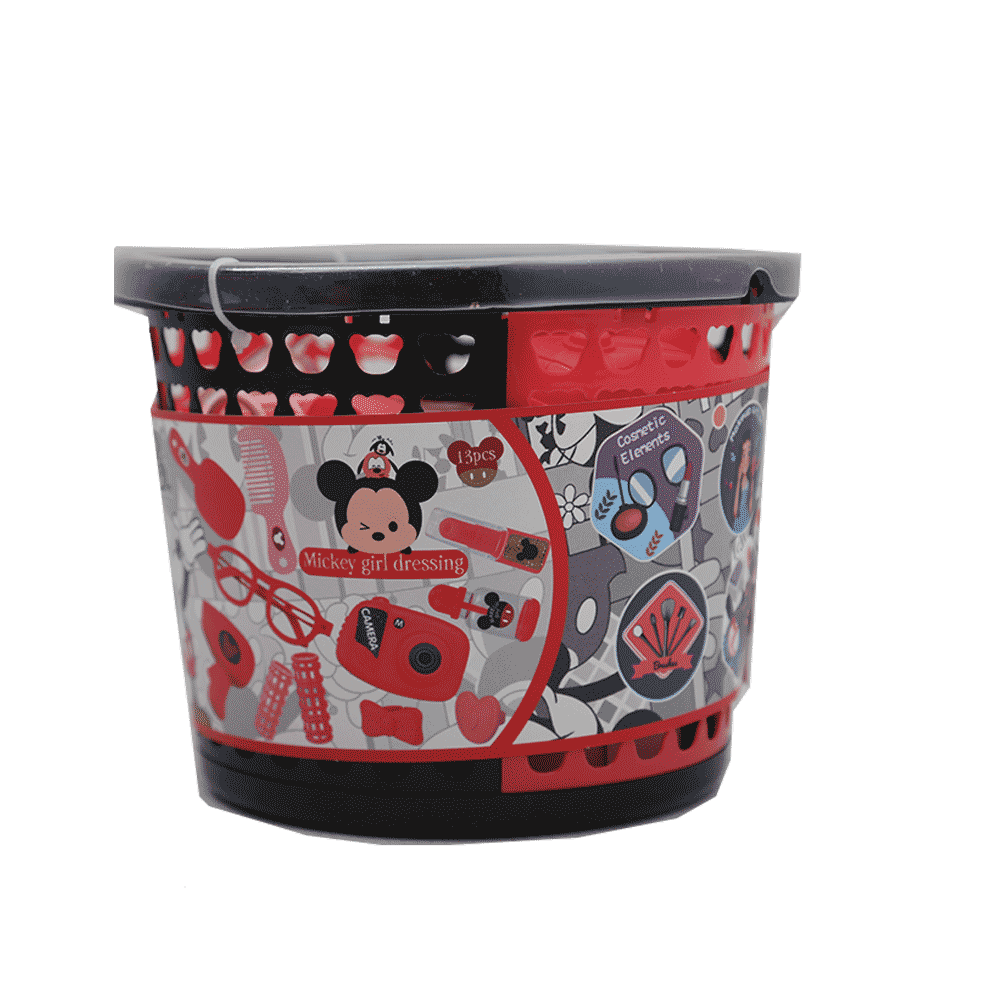 0896 MICKEY BEAUTY SET IN BUCKET IR (3+ YEAR)