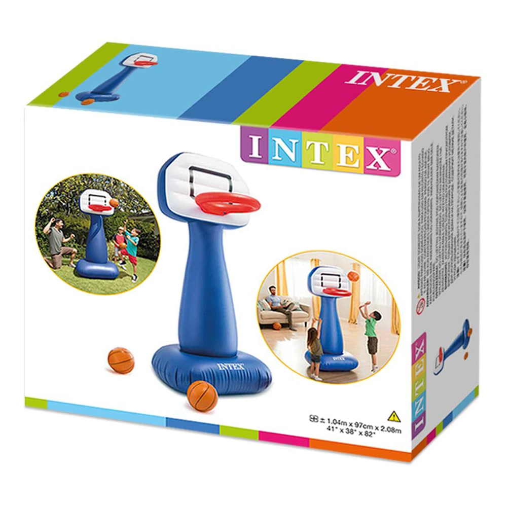 57502 Intex Basket Ball Hoop Set Ai (3+ Year)