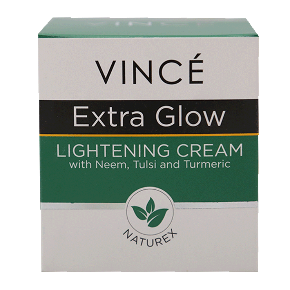 VINCE EXTRA GLOW LIGHTENING CREAM WITH NEEM TULSI & TURME 40