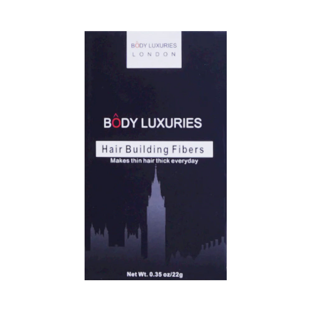 BODY LUXURIES HAIR BUILDING FIBERS BLACK NO 1 22 GM