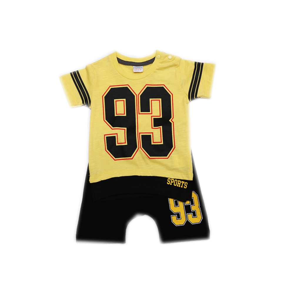 BOYS S/S 2PC KNICKER SUIT 470 160 TUR SU-21 6-9M