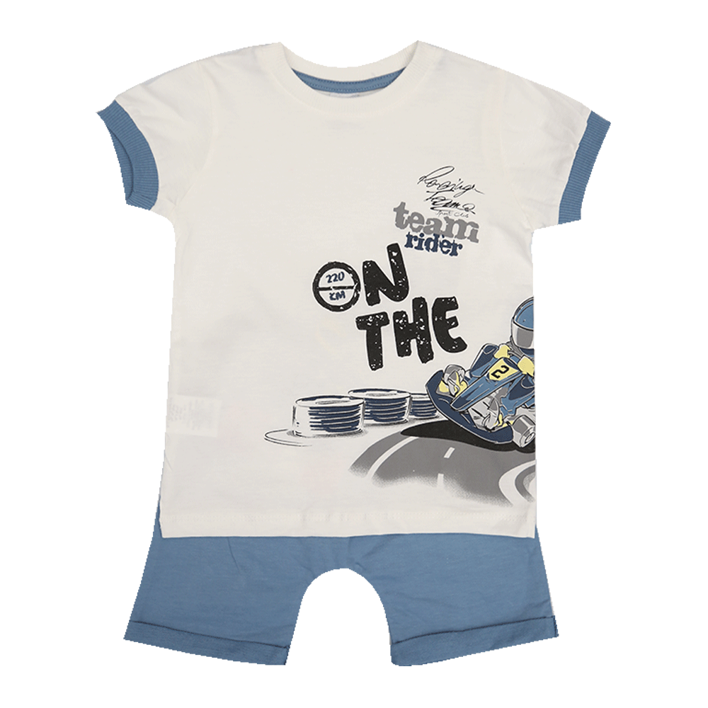 BOYS S/S 2PC KNICKER SUIT 8047 2844 TUR SU-21 18-24M