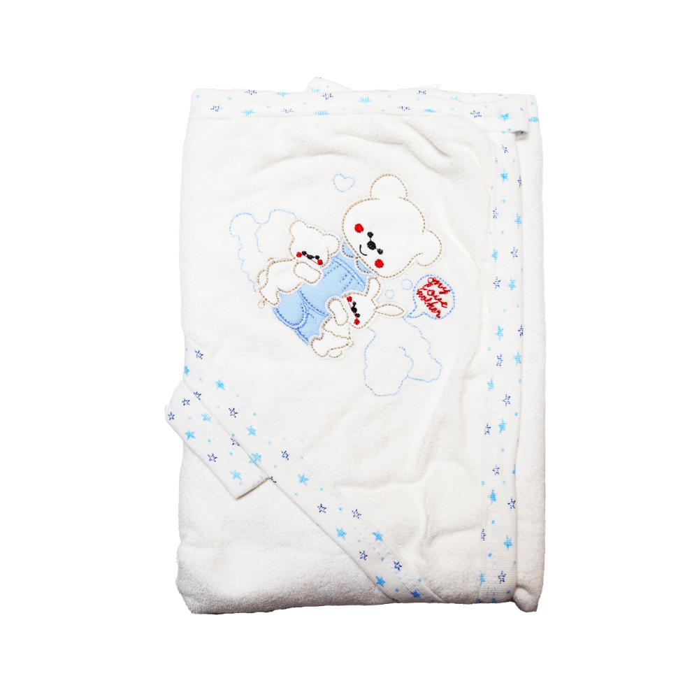 BABY BATH TOWEL HOODED 508 TUR SU-21