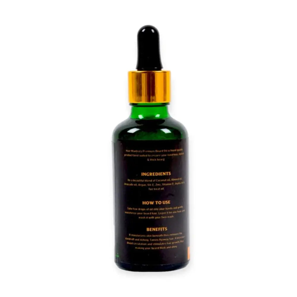 HAIR MANTRA ORGANIC BEARD GROWTH OIL 50ML