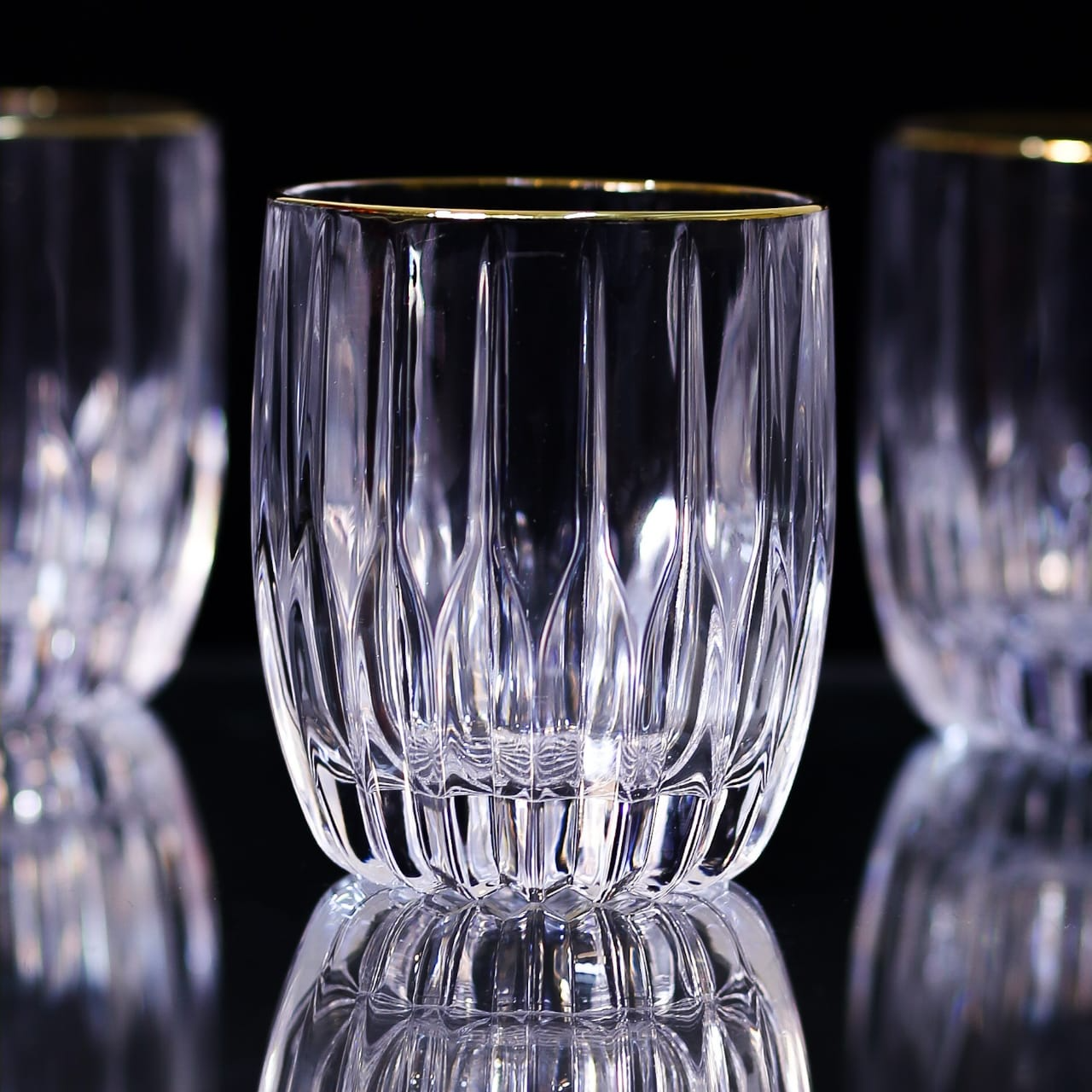 GLASS HONGLI GOLDEN IR G76410 (Pack 6)