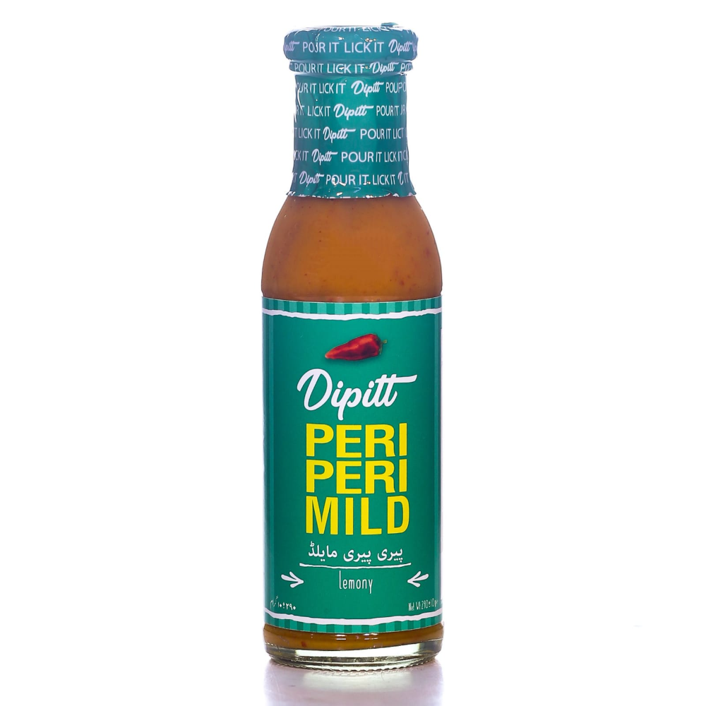DIPITT PERI PERI MILD SAUCE BOTTLE 300GM