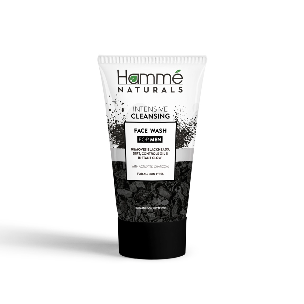 HAMME NATURALS INTENSIVE CLEANING MEN FACE WASH 100ML