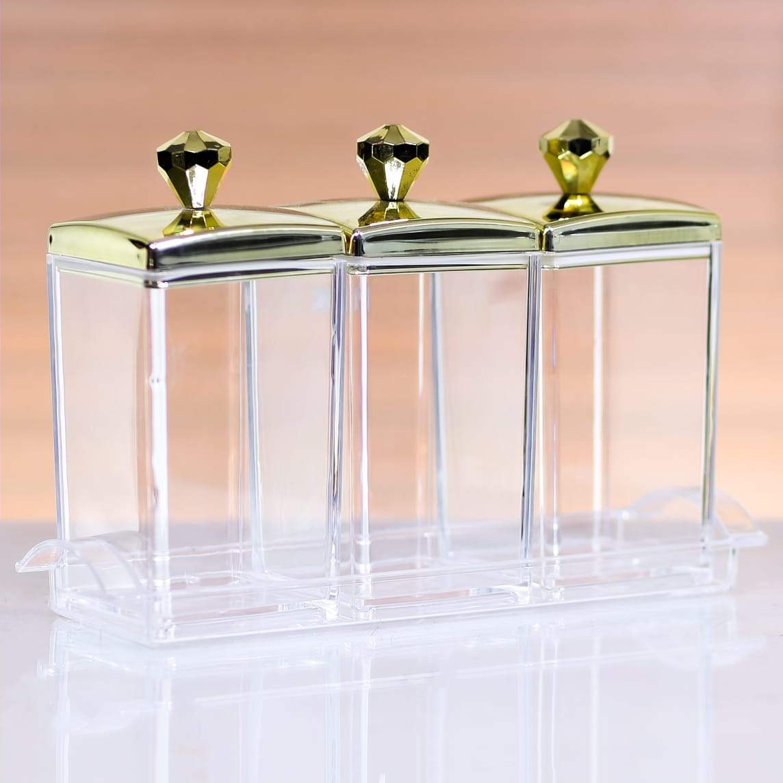 JAR SET 3PC ACRYLIC IR R4-R6