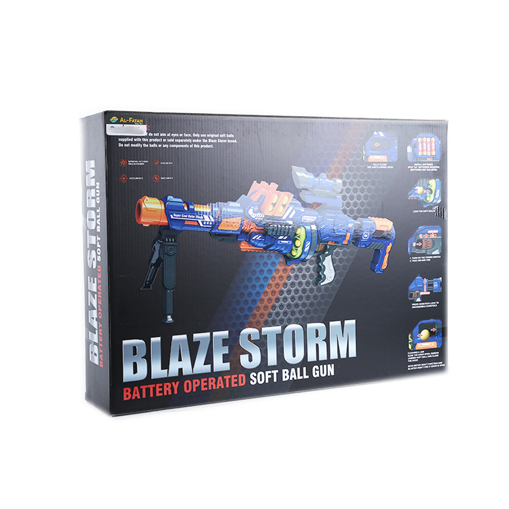 Zc7090 Blaze Storm Soft Ball Gun (14+ Year) A.I