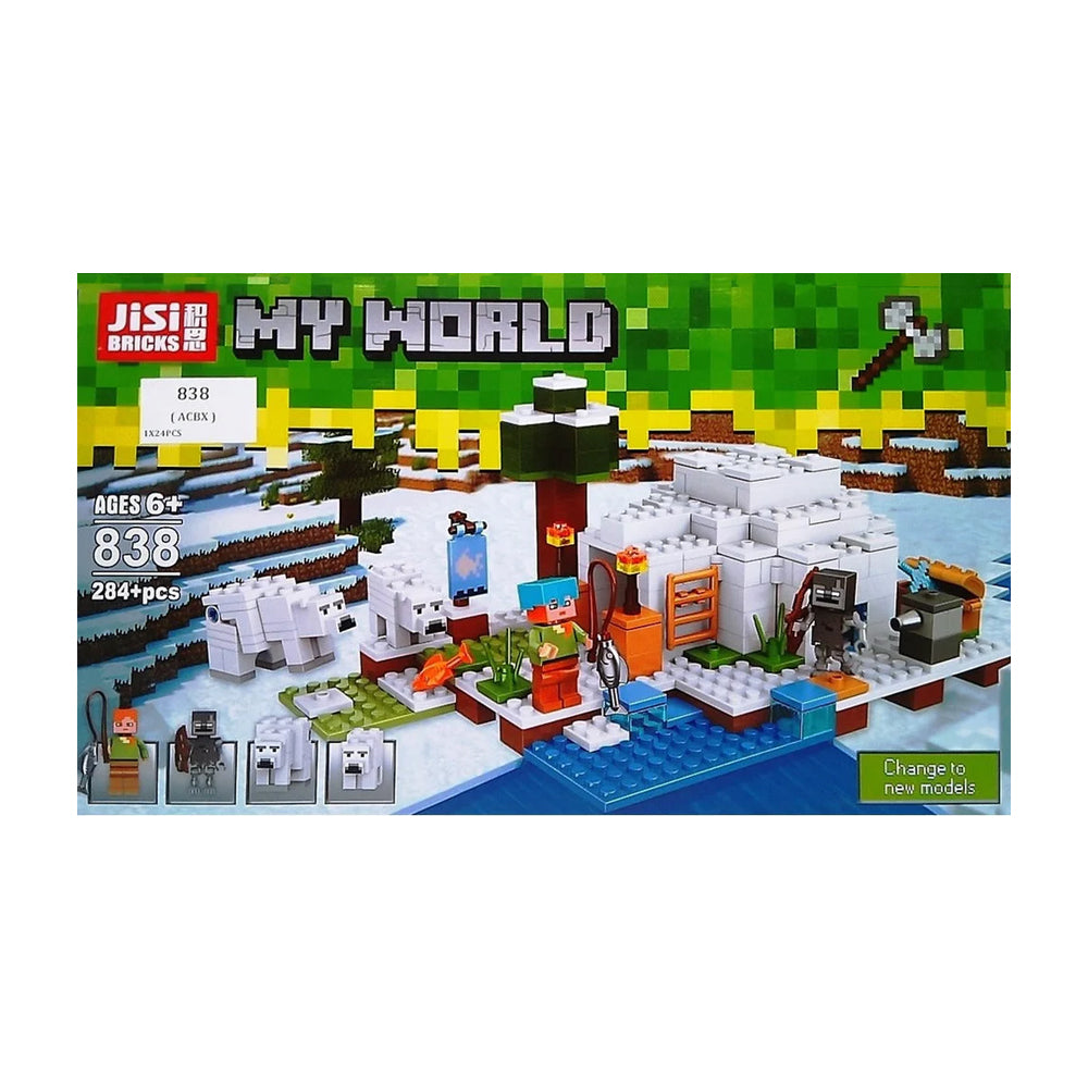 838 JISI MY WORLD BLOCKS 284 PCS