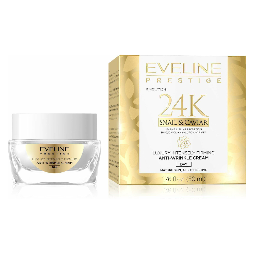EVELINE PRESTIGE 24K SNAIL & CAVIAR DAY CREAM 50 ML