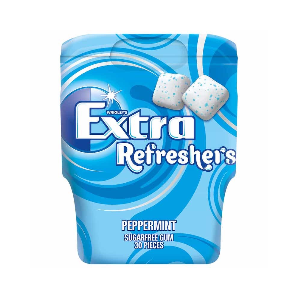 WRIGLEY EXTRA GUM REFRESHER PEPERMINT SUGAR FREE 67 GM AlFatah