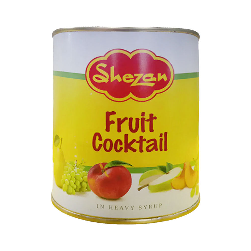 SHEZAN FRUIT COCKTAIL IN HEAVY SYRUP TIN 830 GM