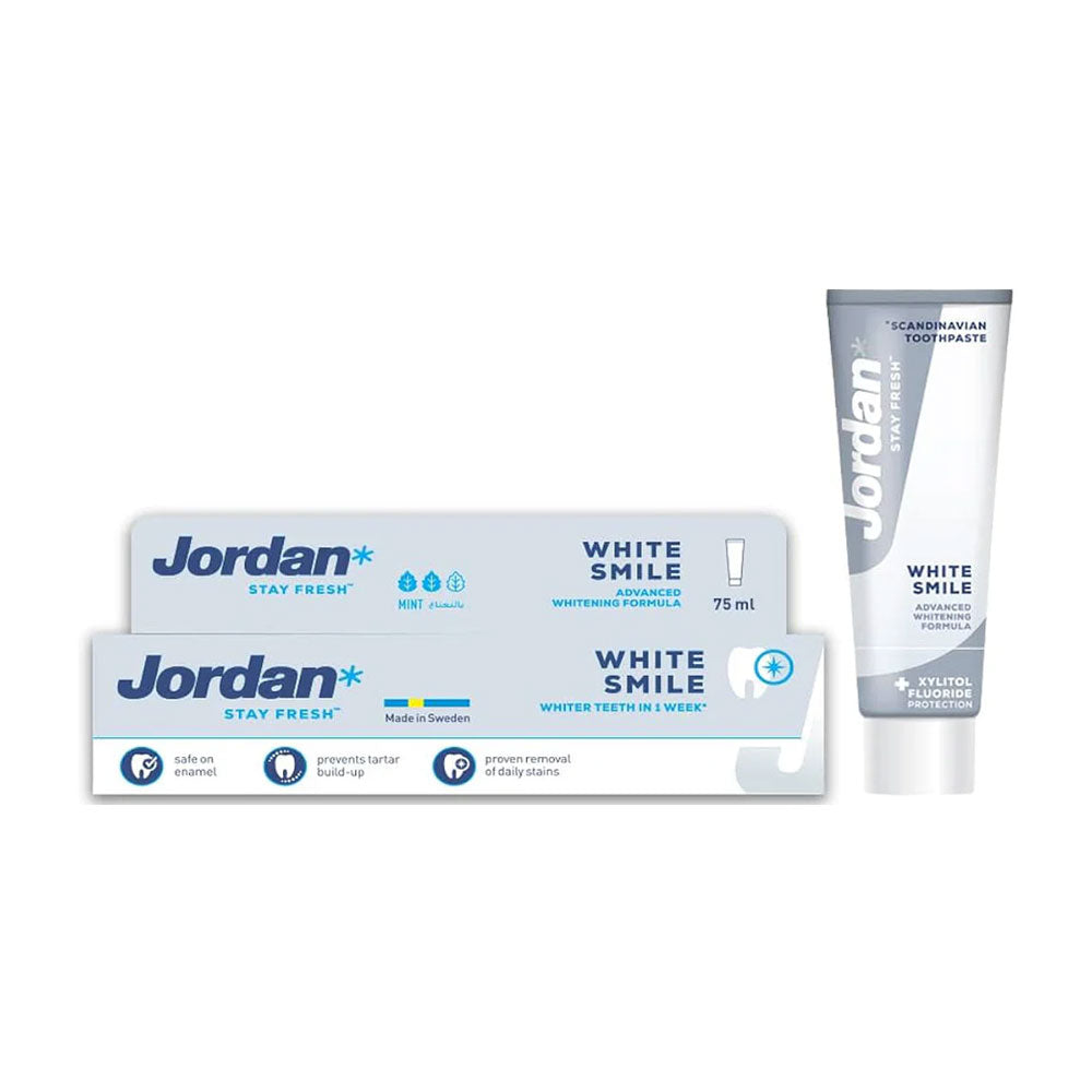 JORDAN TOOTH PASTE WHITE SMILE 75 ML