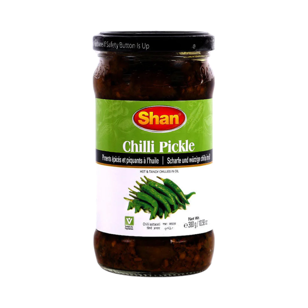 SHAN CHILLI PICKLE JAR 300 GM