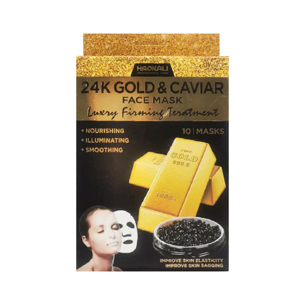 WOKALI 24K GOLD & CAVIAR FACE MASK IR HA-3029 30ML