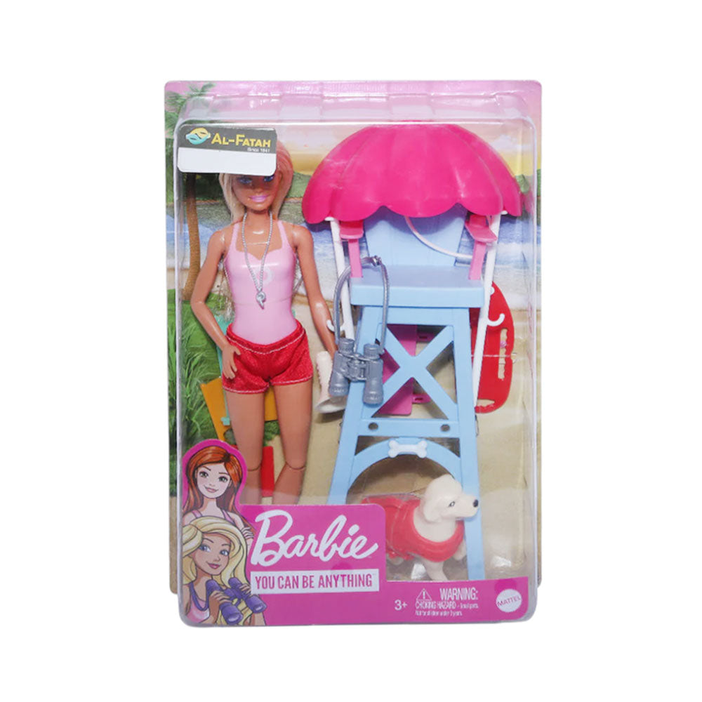 Gtx69 Barbie Lifeguard Doll Set