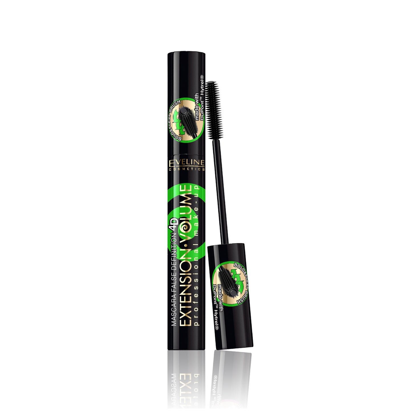 EVELINE MASCARA EXTENSION VOLUME LENGTHNING & CURL BOLD & F