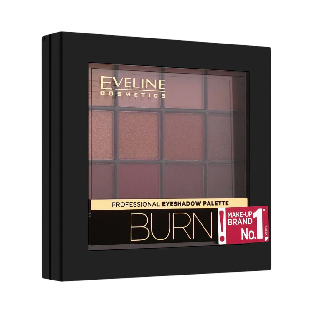 EVELINE EYESHADOW PALETTE ALL IN ONE 12 COLORS BURN