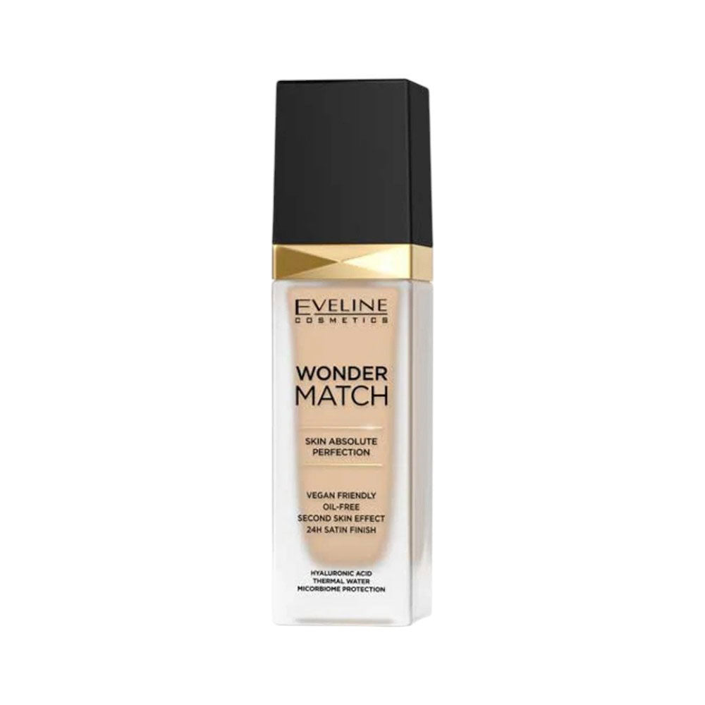 EVELINE WONDER MATCH FOUNDATION 10 LIGHT VANILLA 30ML