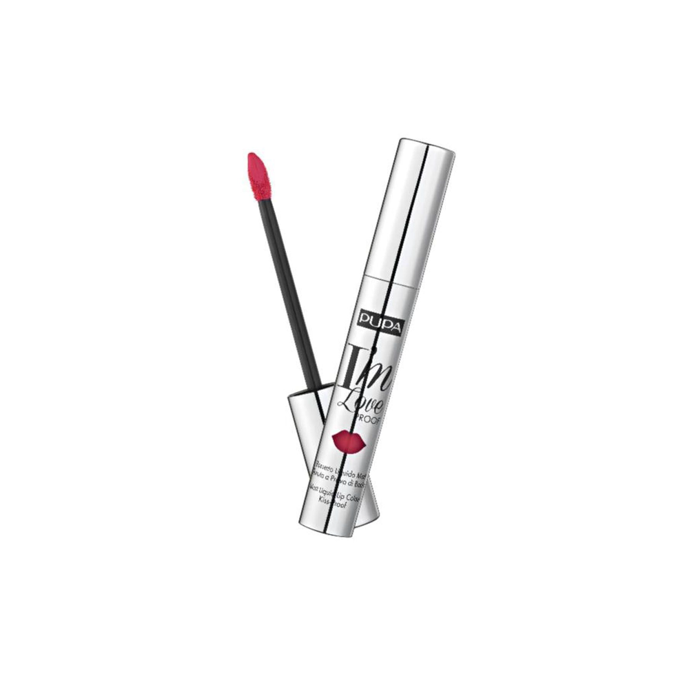 PUPA IM LOVEPROOF LIQUID LIP KISS PROOF - RED POP 009