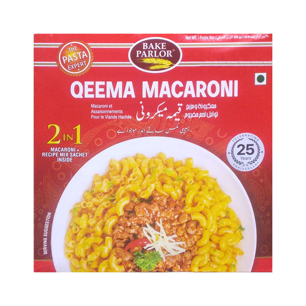 BAKE PARLOR QEEMA MACARONI 250 GM