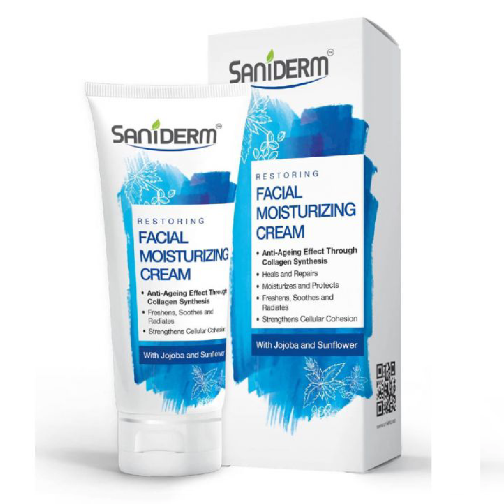 SANIDERM FACIAL MOISTURIZING CREAM 50 GM