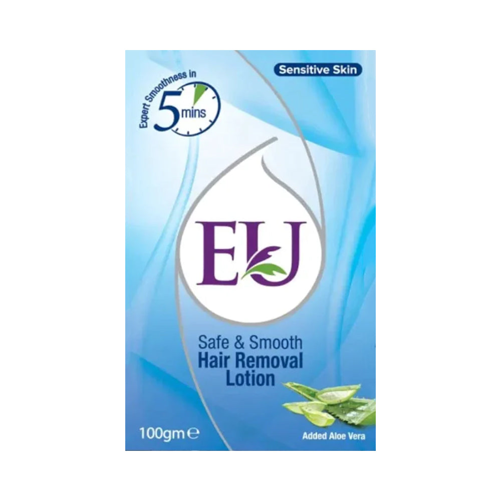 EU HAIR REMOVAL LOTION CREAM JAR SENSITIVE SKIN 100 GM