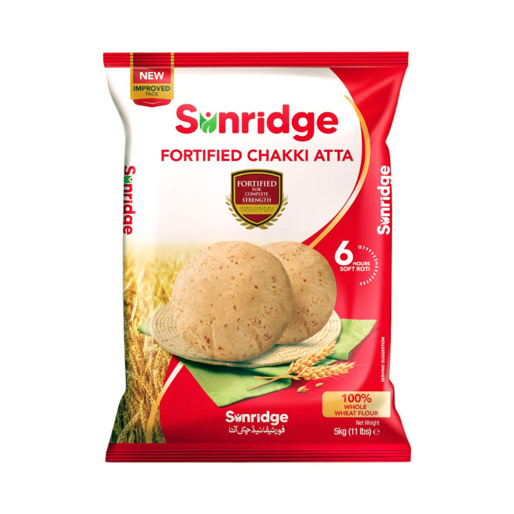 SUNRIDGE FORTIFIED CHAKKI ATTA 5KG