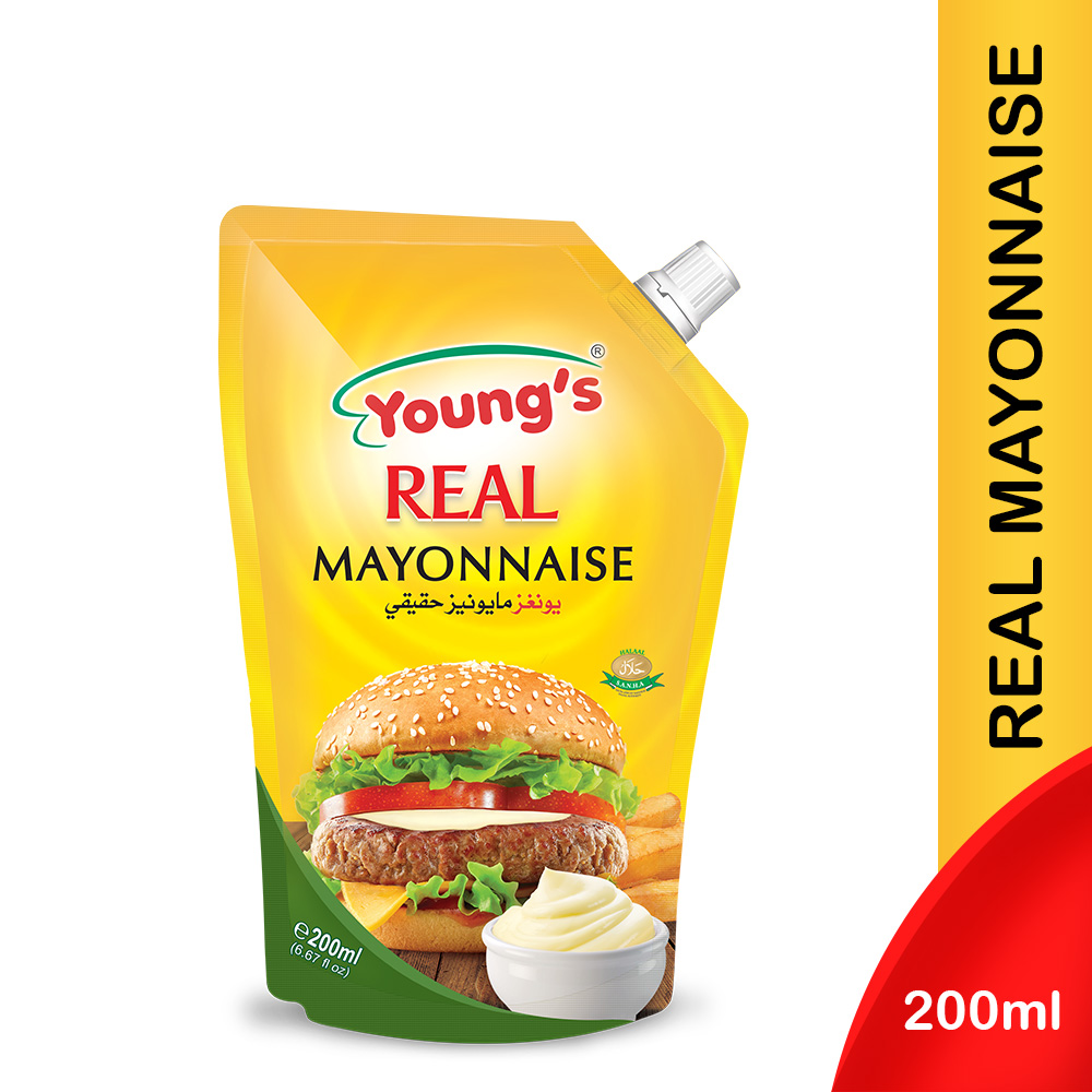 YOUNGS REAL MAYONNAISE 200 ML AlFatah