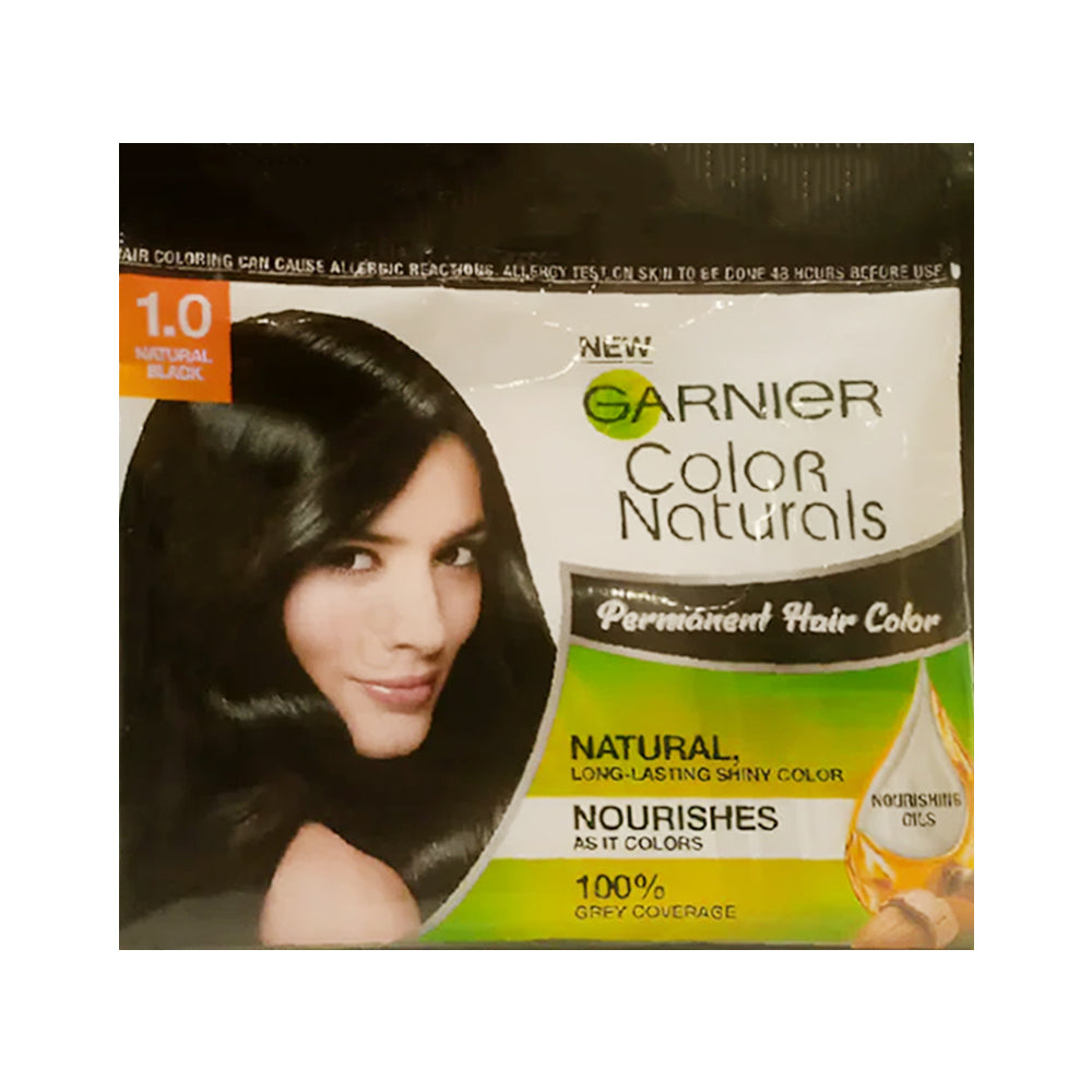 GARNIER COLOR NATURALS 1.0 NATURAL BLACK 20ML+20GM
