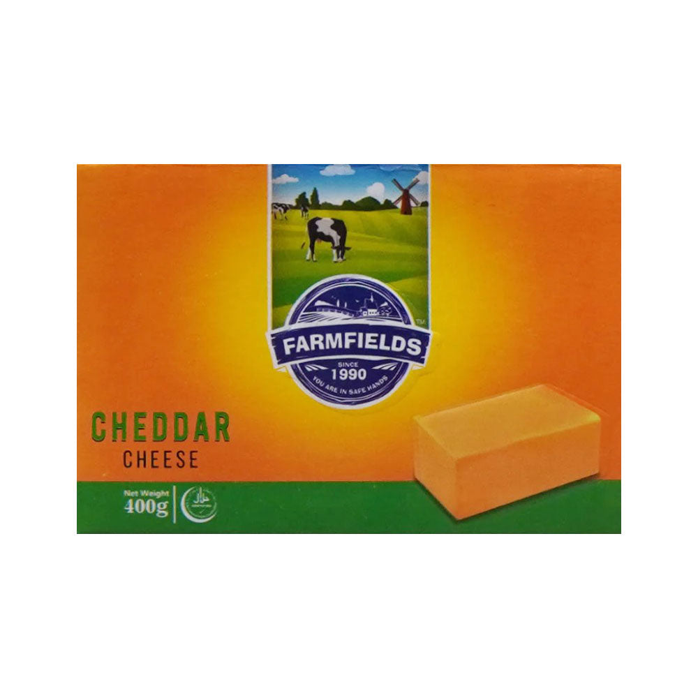 FF CHEDDAR CHEESE BLOCK 400GM